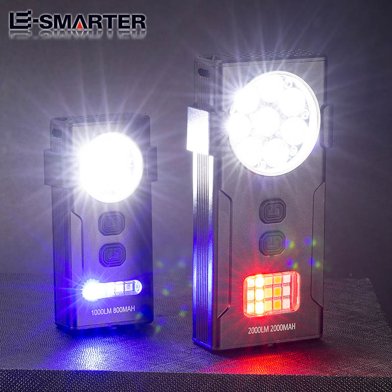 Edc Carry Clip - Mini led edc chaveiro lanterna recarregável