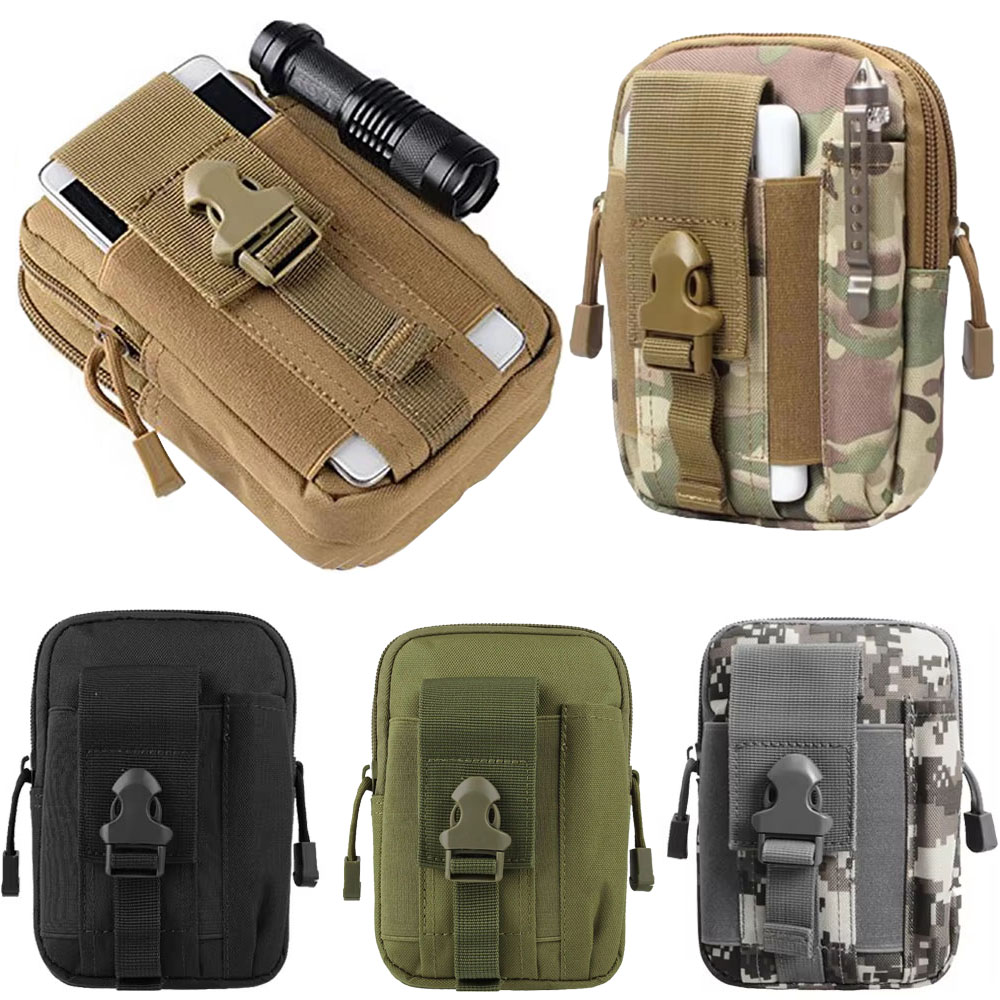 Edc Carry Fanny Pack - Bolsa de Cintura Tática Multifuncional para