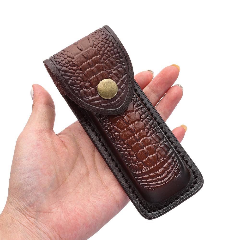 Bainha de couro de vaca para f - Edc Everyday Carry Knives avaliação e preço