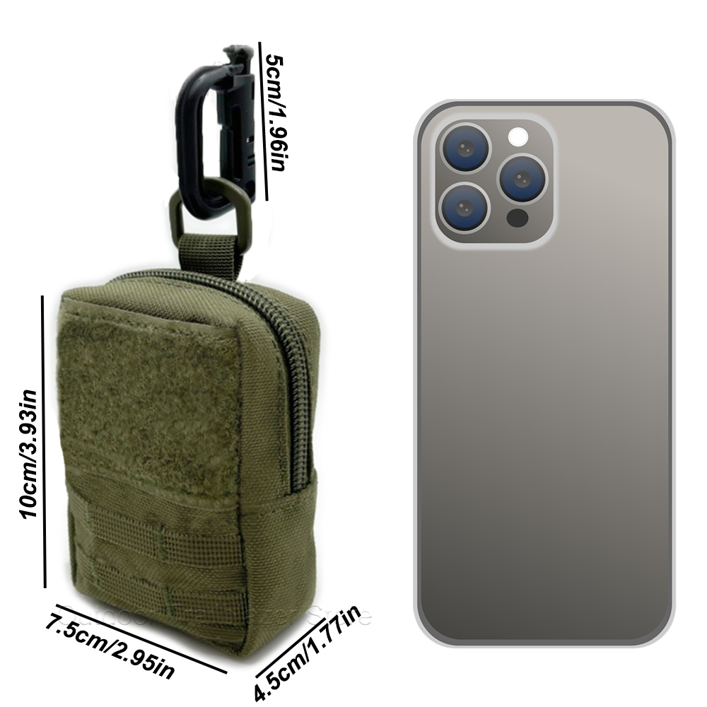 Bolsa Tática Mini MOLLE Compac - Edc Carry Fanny Pack avaliação e preço