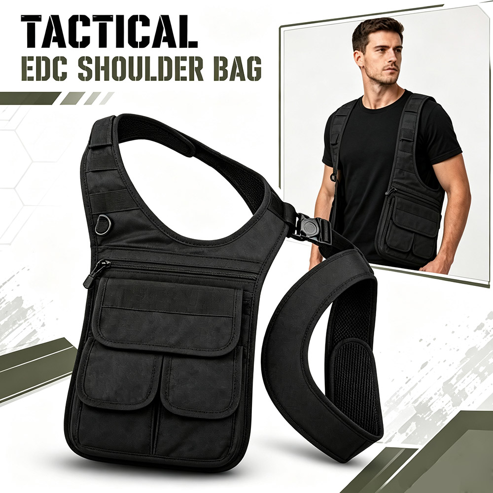 Bolsa Tática Oculta para Ferra - Edc Concealed Carry Sling Bag avaliação e preço